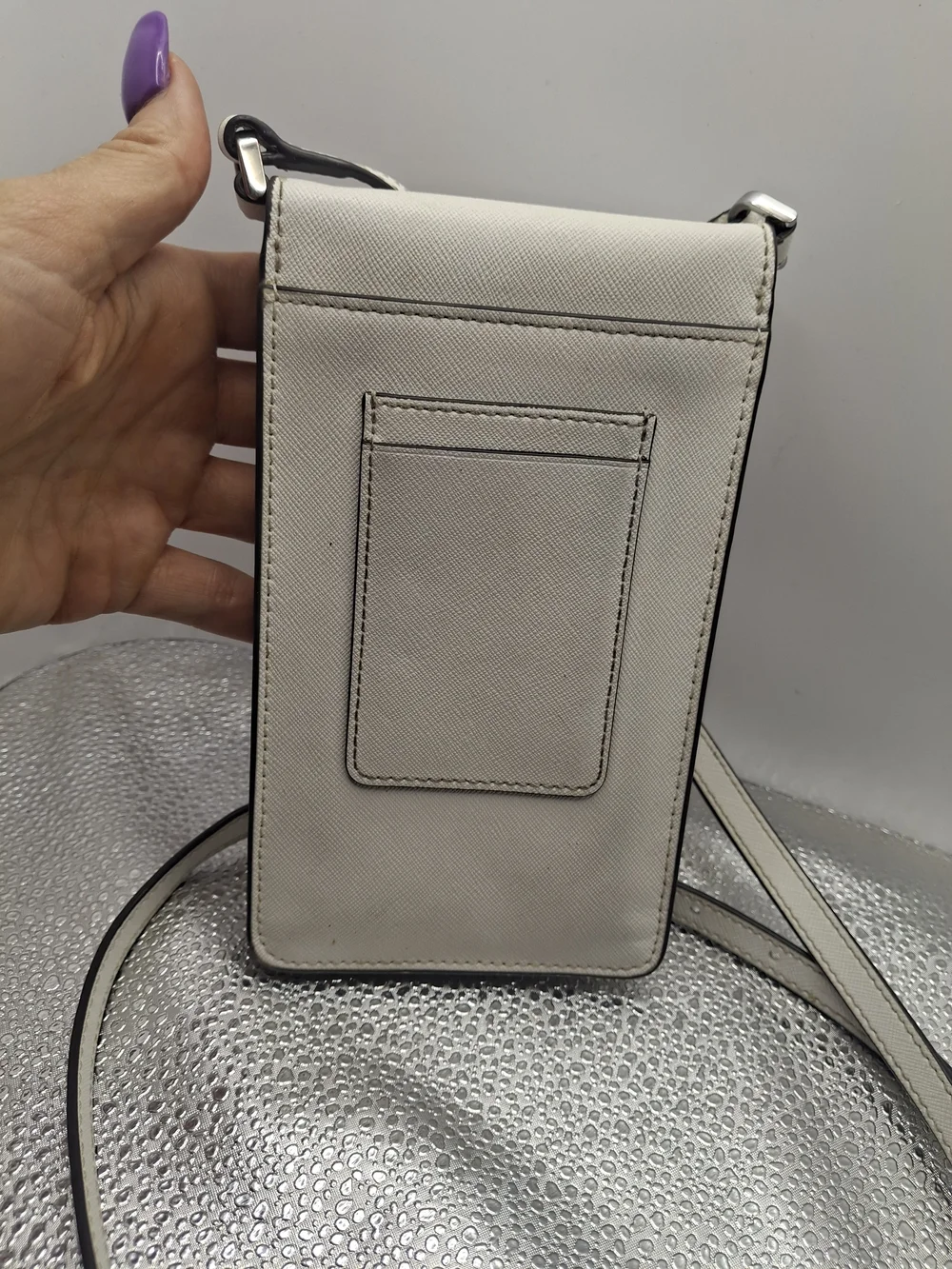 Kate Spade White Crossbody Phone Bag
